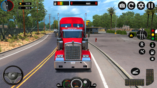 اسکرین شات 3 بازی American Truck Games Sim 2024