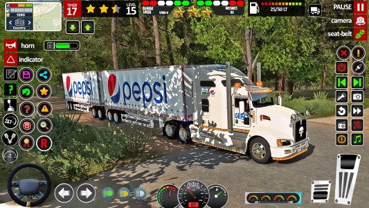 اسکرین شات 2 بازی American Truck Driving Trailer