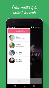 اسکرین شات 8 برنامه Countdown Widget