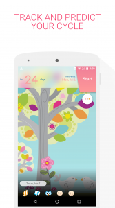 اسکرین شات 2 برنامه Period Tracker