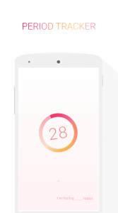 اسکرین شات 1 برنامه Period Tracker