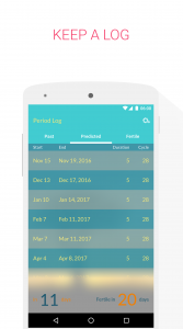 اسکرین شات 7 برنامه Period Tracker