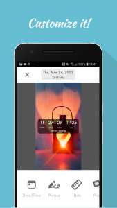 اسکرین شات 2 برنامه Wedding Countdown Widget