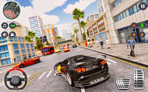 اسکرین شات بازی Car Driving School Simulator 4