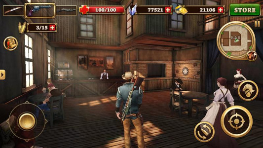 اسکرین شات 5 بازی west gunfighter