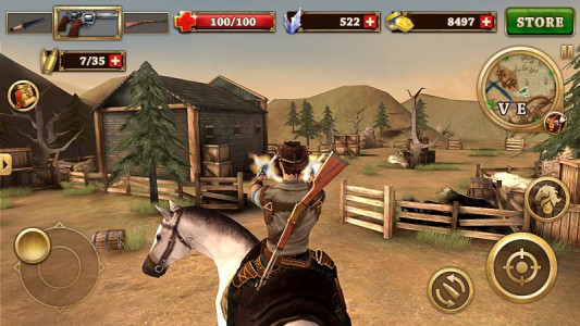 اسکرین شات 1 بازی west gunfighter