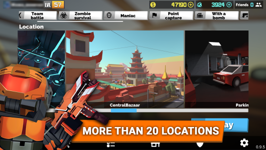 اسکرین شات 5 بازی Fan of Guns: FPS Pixel Shooter