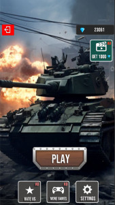 اسکرین شات 1 بازی Tanks Battle Blitz War Games
