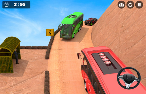 اسکرین شات بازی Mountain Driving Sim Bus Games 3