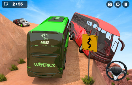 اسکرین شات بازی Mountain Driving Sim Bus Games 5