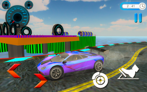 اسکرین شات بازی Car Stunts Racing: Car Games 4