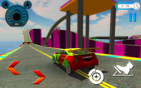 اسکرین شات بازی Car Stunts Racing: Car Games 5