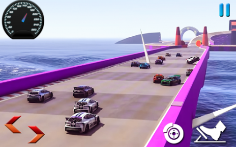 اسکرین شات بازی Car Stunts Racing: Car Games 2