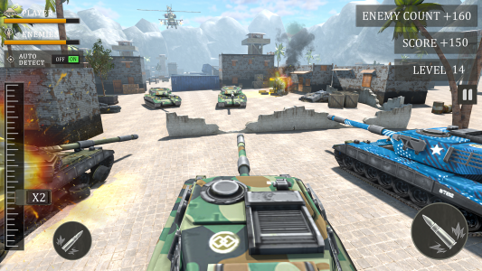 اسکرین شات بازی War Games 3D-Tank Game Offline 3