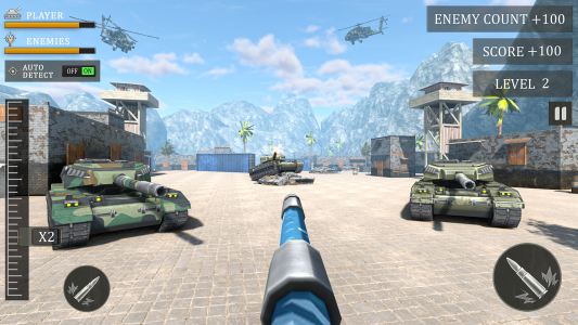 اسکرین شات بازی War Games 3D-Tank Game Offline 1