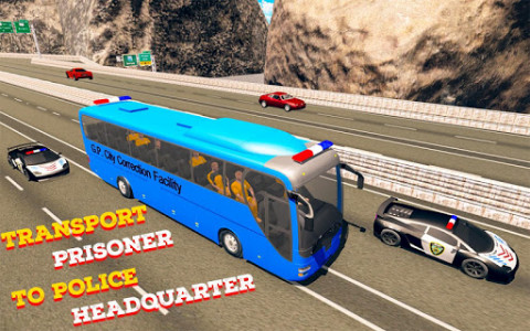 اسکرین شات بازی Police City Coach Bus Simulator 2019 3