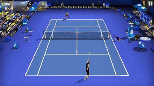 اسکرین شات 1 بازی 3D Tennis