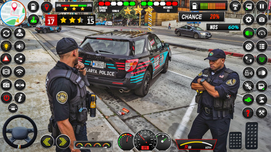 اسکرین شات 2 بازی US Police Car Driving Game 3D