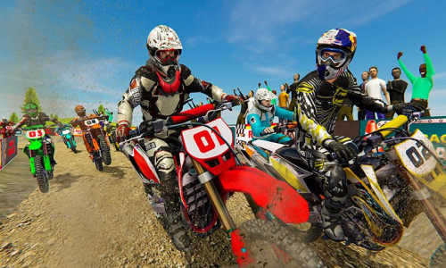 اسکرین شات بازی Dirt Bike Racing Bike Games 6