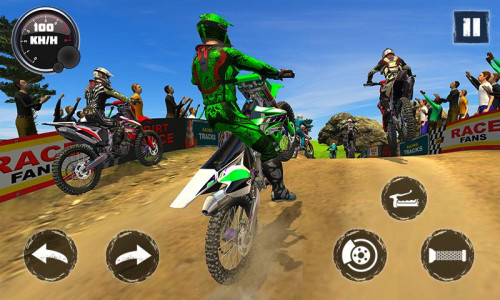 اسکرین شات بازی Dirt Bike Racing Bike Games 2