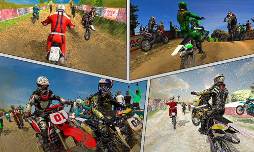 اسکرین شات بازی Dirt Bike Racing Bike Games 5