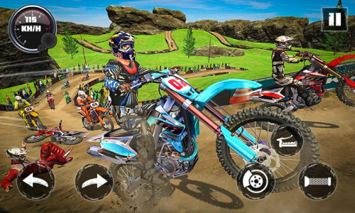 اسکرین شات بازی Dirt Bike Racing Bike Games 1