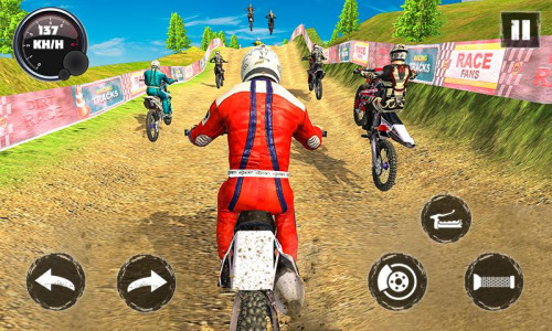 اسکرین شات بازی Dirt Bike Racing Bike Games 3