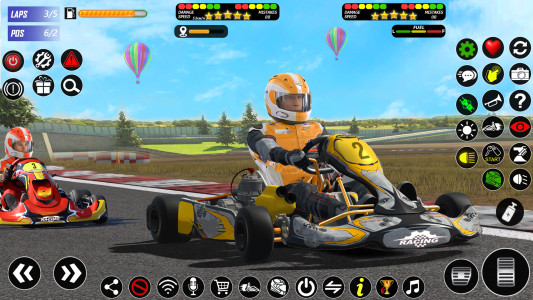 اسکرین شات 4 بازی Buggy Race: Kart Racing Games