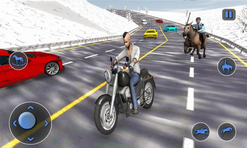 اسکرین شات بازی Mounted Horse Cop Chase Arrest 5