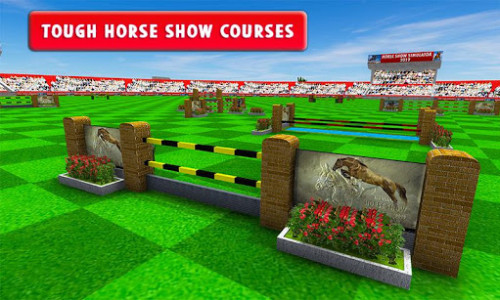 اسکرین شات بازی Mounted Horse Show 3D Game: Horse Jumping 2019 5