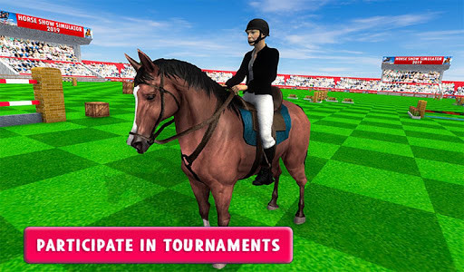 اسکرین شات بازی Mounted Horse Show 3D Game: Horse Jumping 2019 8