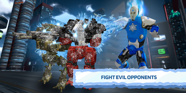 اسکرین شات بازی Ice Superhero Flying Robot - Fighting Games 3