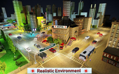 اسکرین شات بازی Bike Rescue Driver Ambulance Game 7