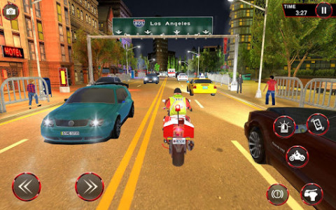 اسکرین شات بازی Bike Rescue Driver Ambulance Game 3