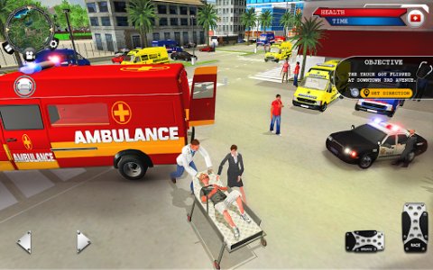اسکرین شات بازی Ambulance Rescue Driver Simulator 2K18 🚑 3
