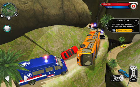 اسکرین شات بازی Ambulance Rescue Driver Simulator 2K18 🚑 7
