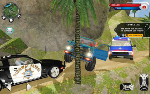 اسکرین شات بازی Ambulance Rescue Driver Simulator 2K18 🚑 6