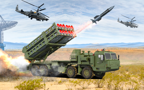 اسکرین شات بازی Army Missile Launcher Attack 1