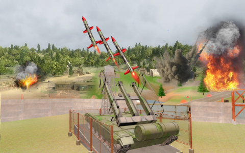اسکرین شات بازی Army Missile Launcher Attack 3