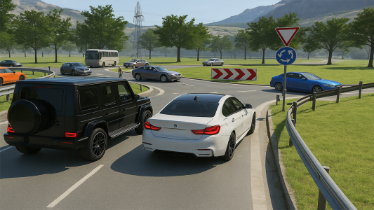 اسکرین شات 1 بازی Car Driving Simulator Game