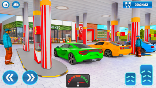 اسکرین شات 4 برنامه Petrol Gas Station: Car Games