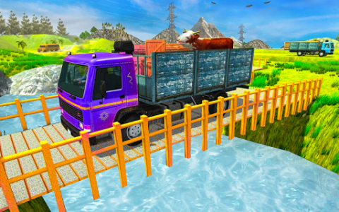 اسکرین شات برنامه Pak Cargo Truck Driver Transport Games 2021 2