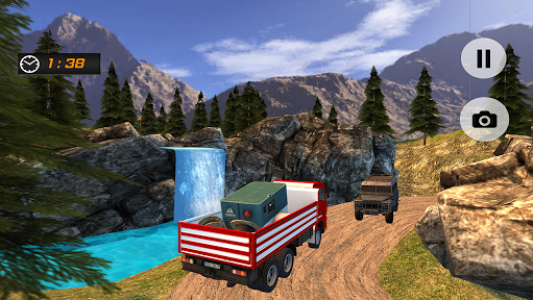 اسکرین شات برنامه Pak Cargo Truck Driver Transport Games 2021 5