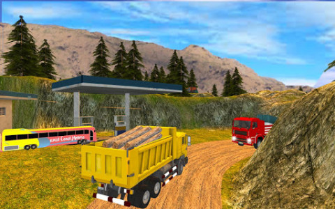 اسکرین شات برنامه Pak Cargo Truck Driver Transport Games 2021 3