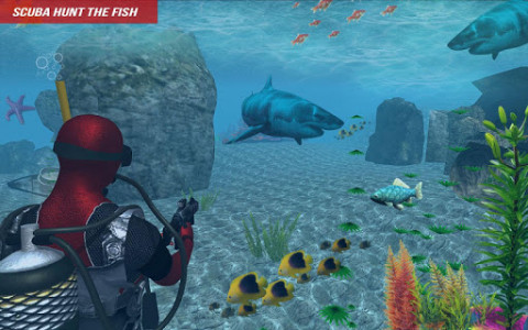 اسکرین شات بازی Scuba Diving Simulator: Underwater Shark Hunting 8