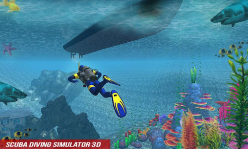 اسکرین شات بازی Scuba Diving Simulator: Underwater Shark Hunting 5