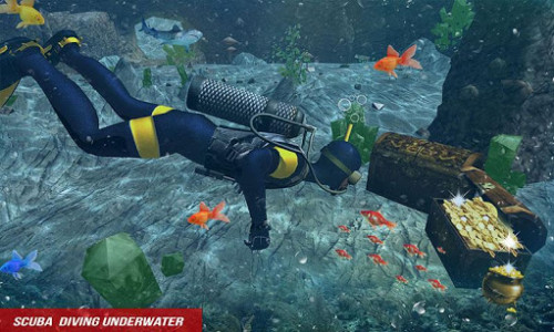 اسکرین شات بازی Scuba Diving Simulator: Underwater Shark Hunting 2