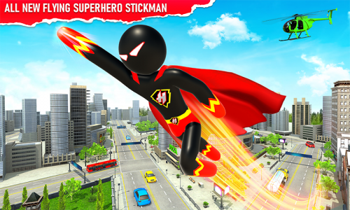 اسکرین شات برنامه Stickman Speed Hero Superhero 2