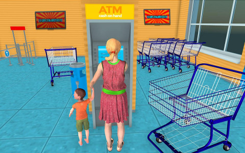 اسکرین شات بازی Supermarket Shopping Game 3D 2