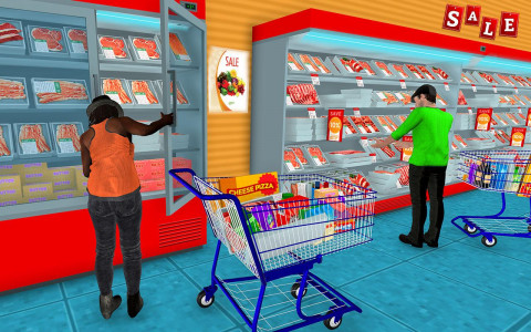 اسکرین شات بازی Supermarket Shopping Game 3D 4
